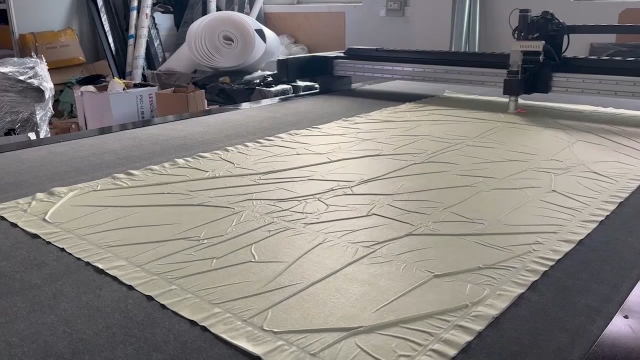 無紡布雙層切割機