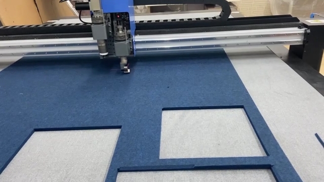 聚脂纖維吸音板切割機